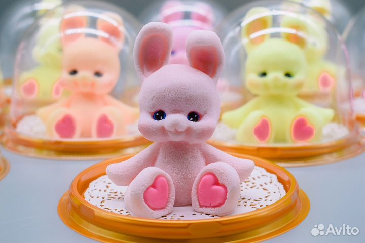 Мыло ручной работы зайки