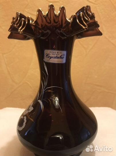 Ваза для цветов богемия