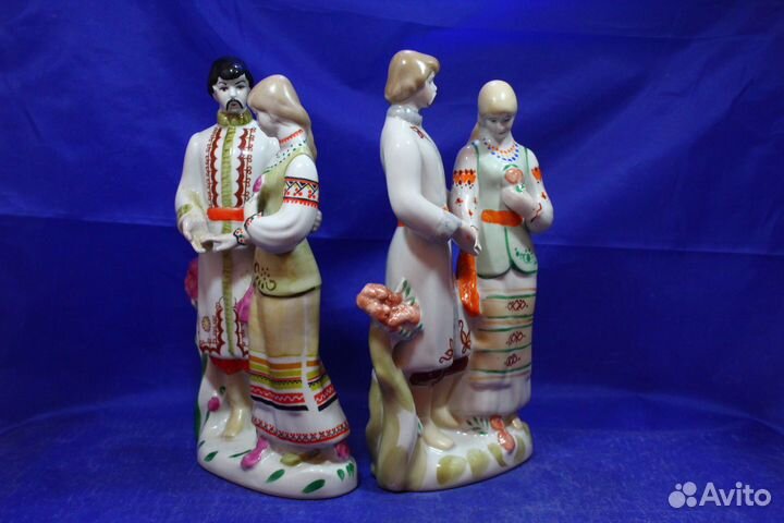 Статуэтка фарфор Наречена Влюбленная пара Невеста