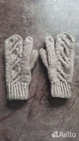 Варежки трехпалые