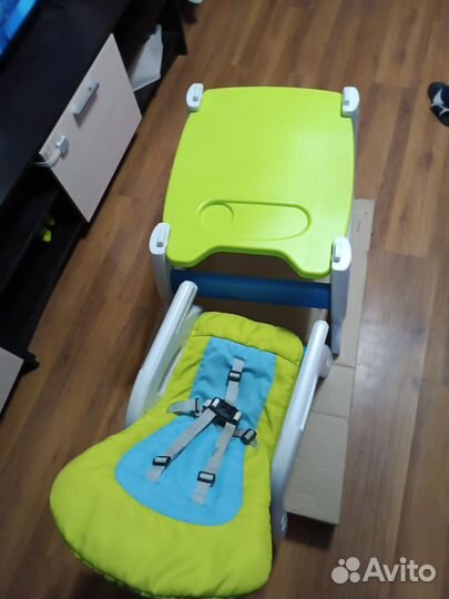 Детский стульчик для кормления babyton 2 в1