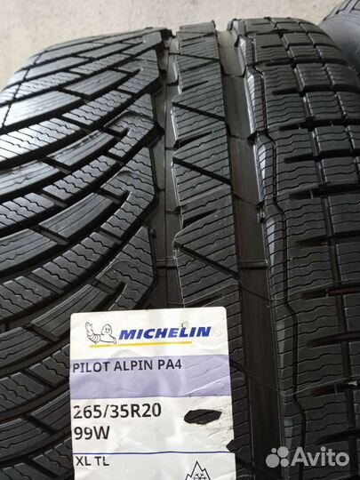 Michelin Pilot Alpin 4 265/35 R20 и 295/30 R20 99W