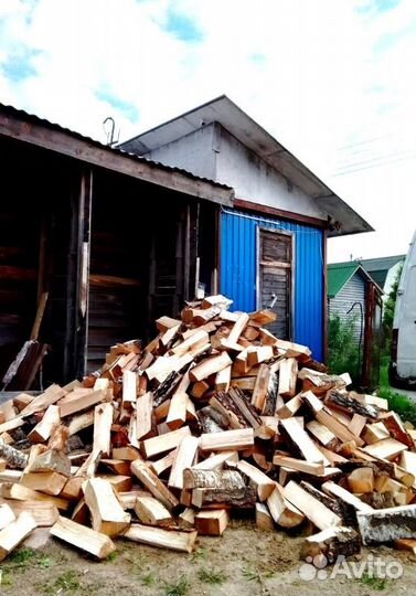 Дрова с доставкой Березовые в укладку