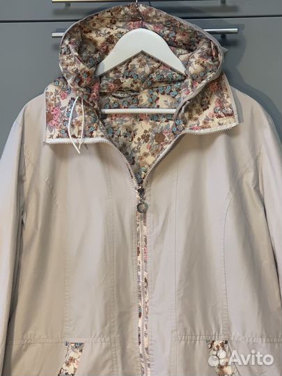 Нежнейшая двусторонняя ветровочка 52-54