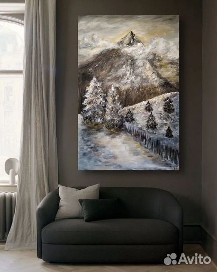 Картина на холсте современная живопись