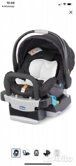 Автокресло Chicco KeyFit EU W/ Base, Night