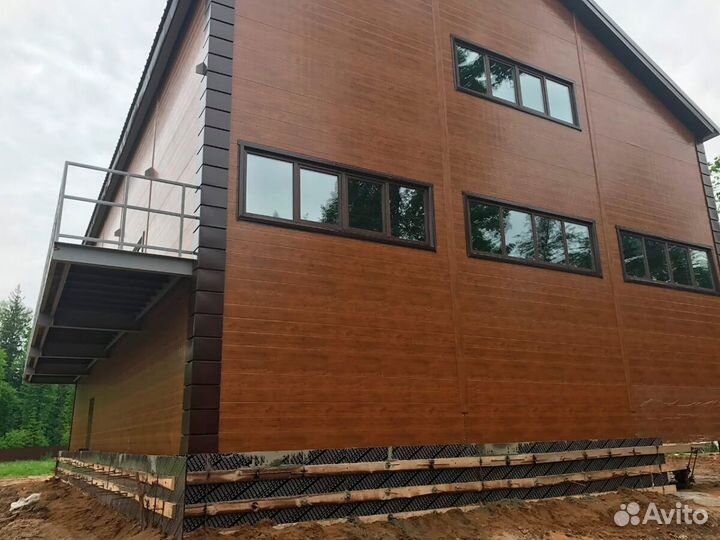 Сэндвич панель кровельная панель с пенопластом