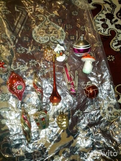 Елочные игрушки СССР сегодня