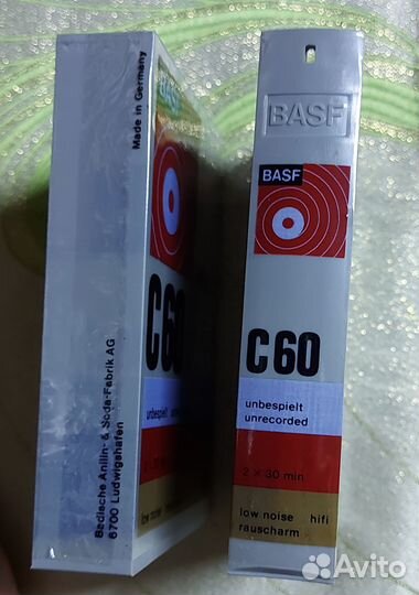 Аудио кассеты новые