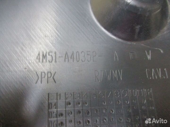 Обшивка багажника Форд Фокус 2 хэтчбек,рестайлинг