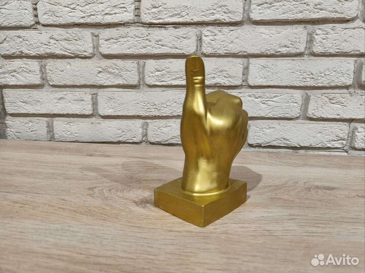 Сувенир лайк гипсовый