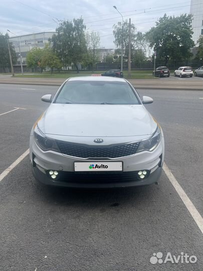 Kia Optima 2.0 AT, 2018, битый, 383 800 км