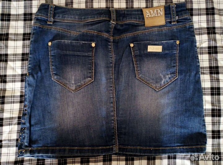 Юбка джинсовая