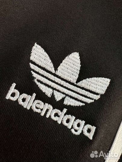 Штаны Adidas x Balenciaga широкие