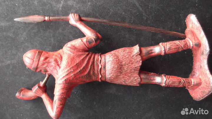 Солдатик викинг с копьём. Редкий. дзи. СССР