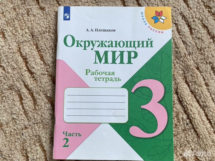 Рабочая тетрадь по окпужающему миру 3 класс