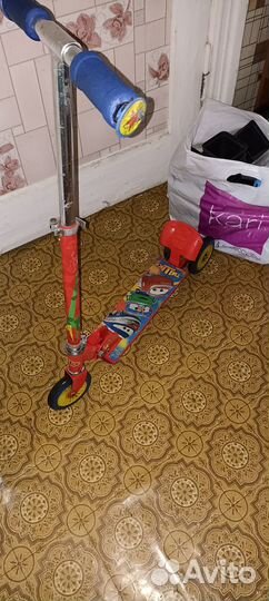 Самокат детский двухколесный бу