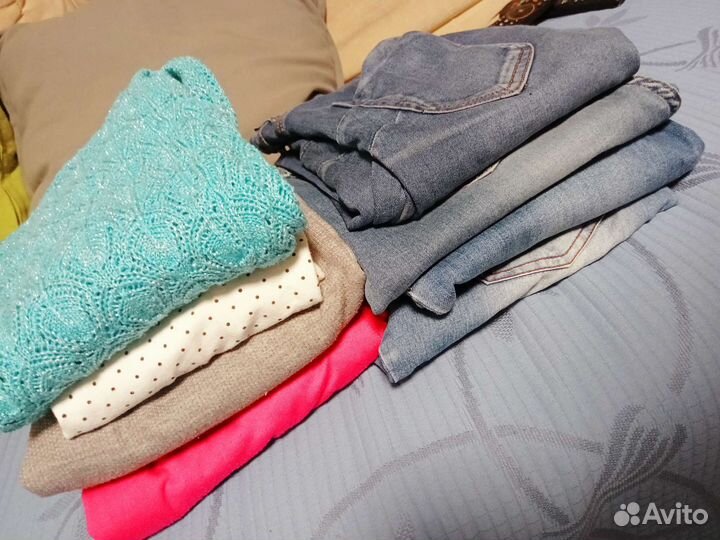 Вещи пакетом на девочку подростка 40 42
