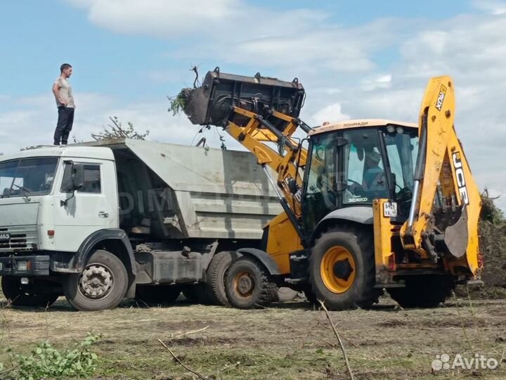 Расчистка участка, спил деревьев, демонтаж