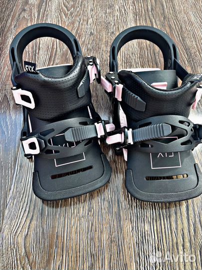 Крепление для сноуборда FIX January Women's Pink