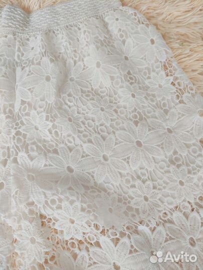 Шорты ажурные