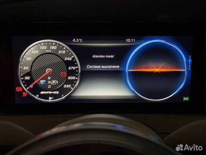 Монитор рестайлинг комплект Mercedes w222 w217