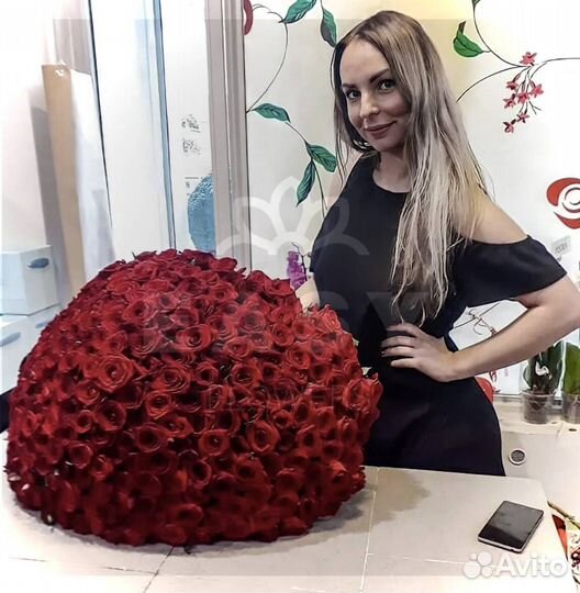 Доставка розы 101