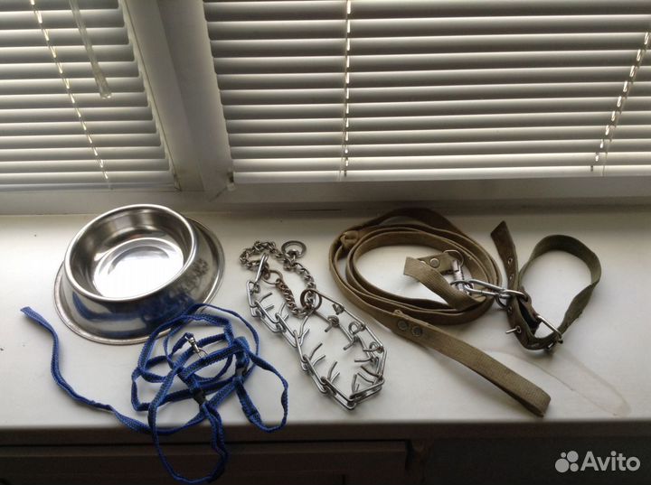 Поводки и ошейники для собак