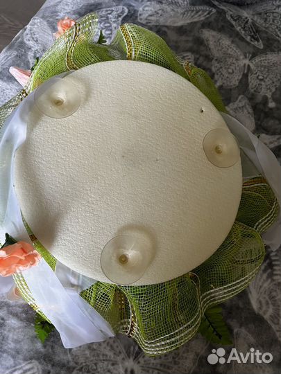 Свадебные украшения на машину