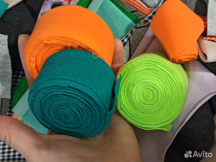 Лоскут трикотажа пакетом