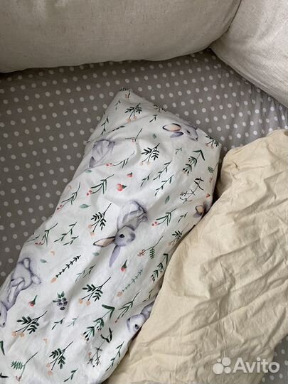 Детская кроватка трансформер + матрац