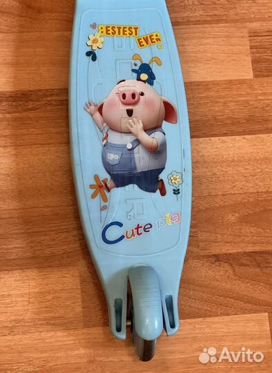 Самокат детский трехколесный складной