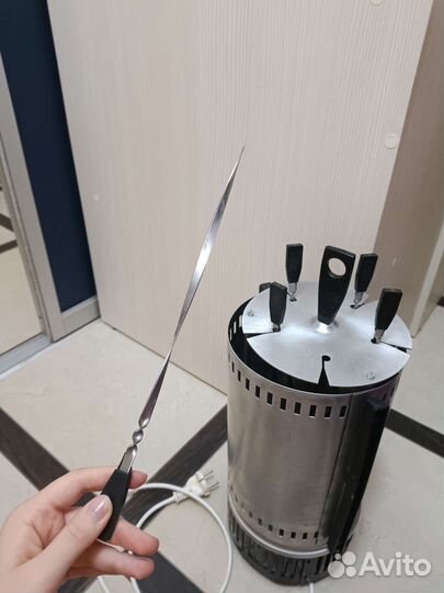 Электрошашлычница б/у