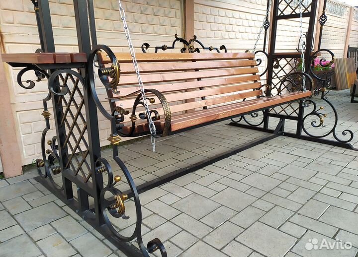 Кованые качели