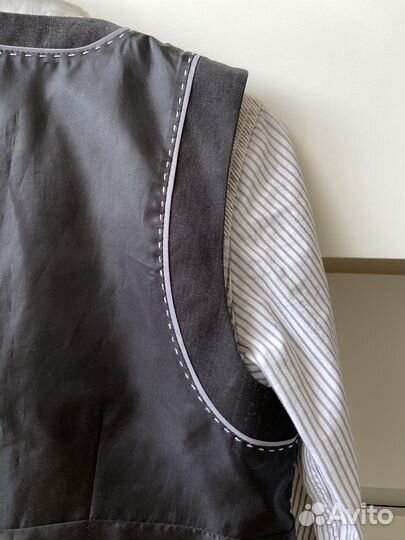 Рубашка и жилет next, размер 110