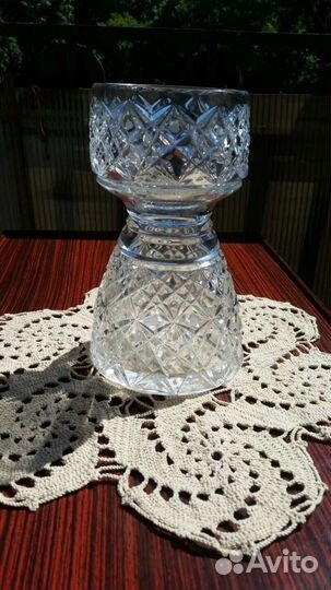 Хрустальная ваза
