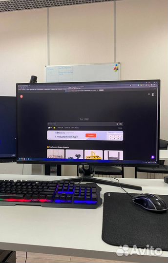 Монитор 27 дюймов 2к 75Гц