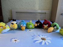 Коллекционные Angry Birds игрушки мягкие