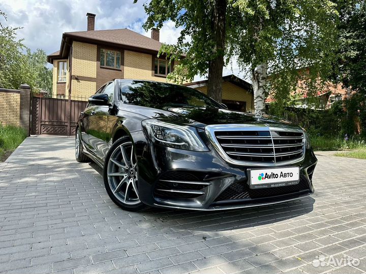 Mercedes-Benz S-класс 3.0 AT, 2019, 77 980 км