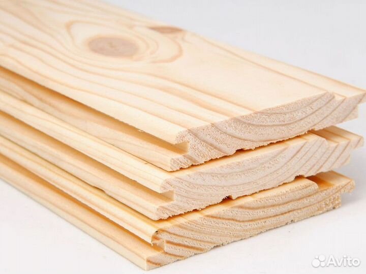 Имитация бруса : 20x196, сорт 1-2, профиль классик, ель