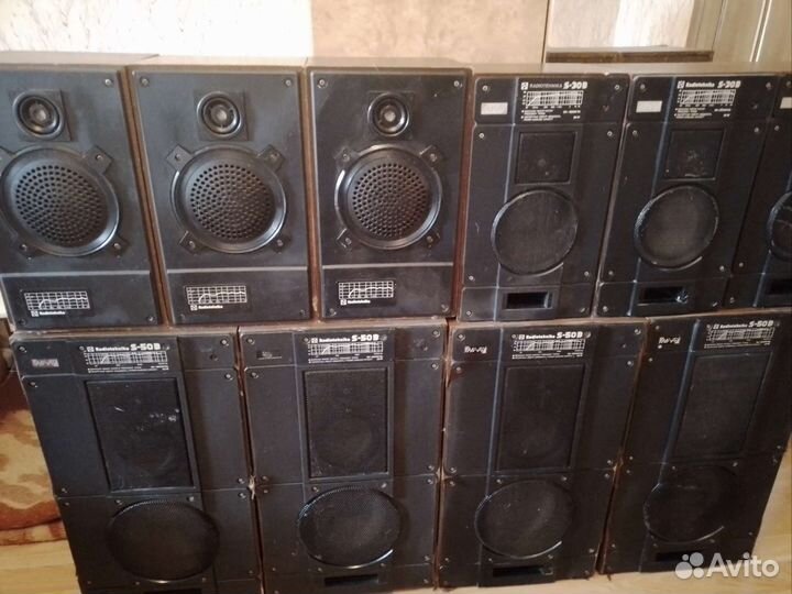 Колонки радиотехника s50b s30a s30b
