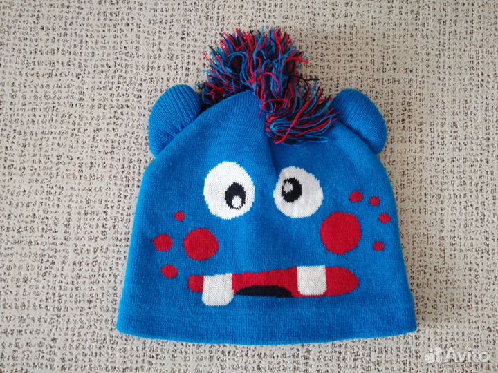 Шапки, вязанные носочки