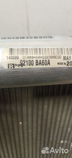 Радиатор кондиционера Nissan Note E-11 2006-2013