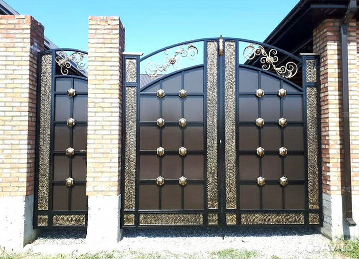 Кованные ворота