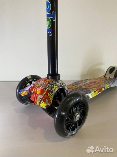Самокат детский трехколесный 232