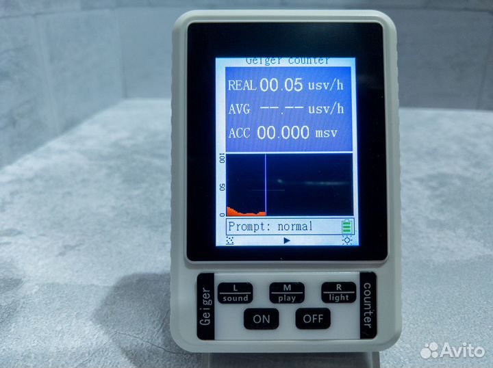 Счетчик Гейгера, персональный дозиметр