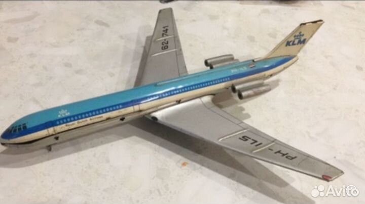 Модель самолета ил-62 KLM