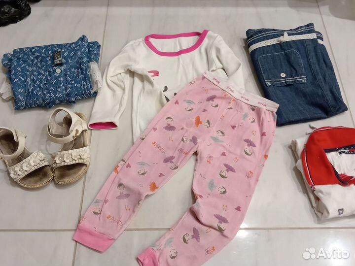 Одежда для девочки 4-5лет