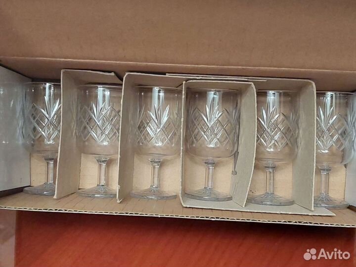 Хрустальные рюмки царские