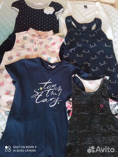 Вещи пакетом на девочку 146-152